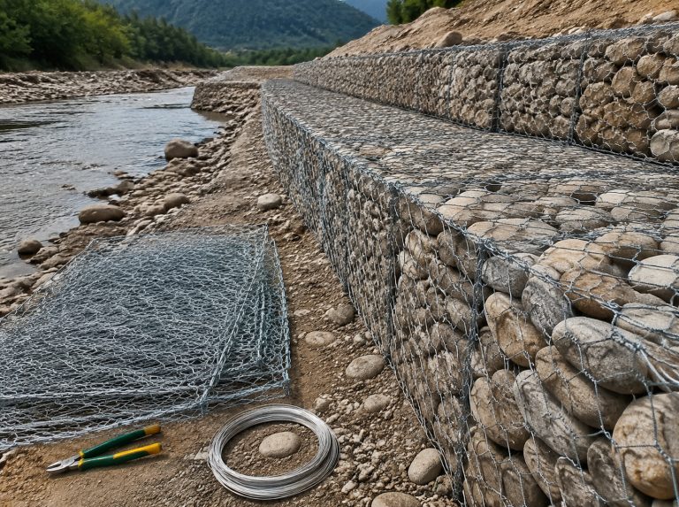 保山河道边坡石笼网